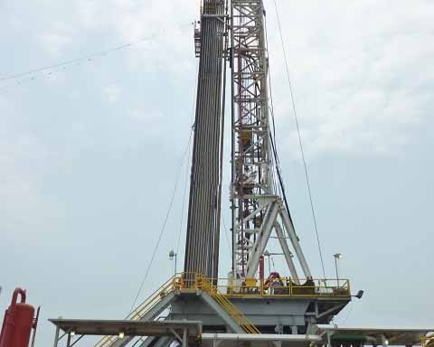 NATIONAL 110-UE 1500HP ELECTRIC WALKING DRILLING RIG